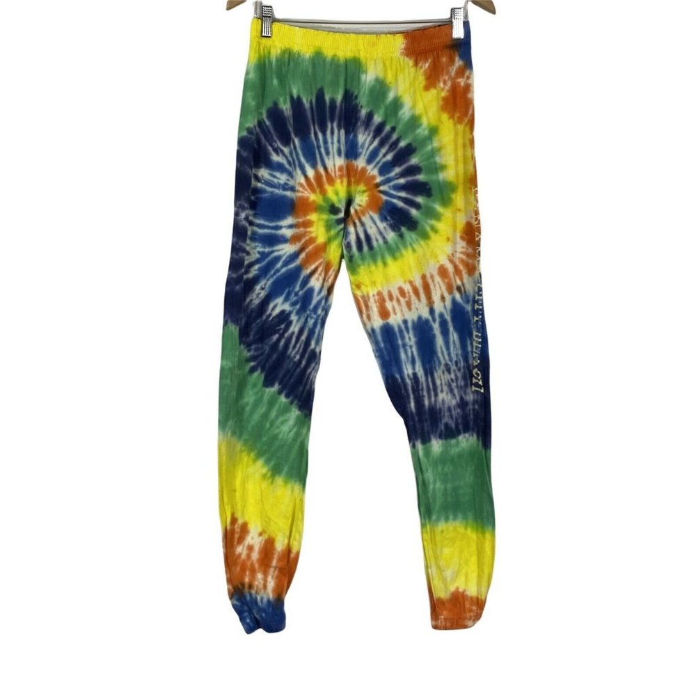 Panama City Beach Dreamside Womens Multicolor Tie Dye Cotton Jogger Pant Size XL